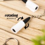 Tiny Lint Roller Keychain