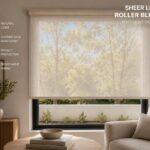 Custom Linen Roller Shades